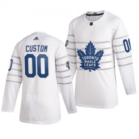 Toronto Maple Leafs Personalizado Wit Adidas 2020 NHL All-Star Authentic Shirt - Mannen